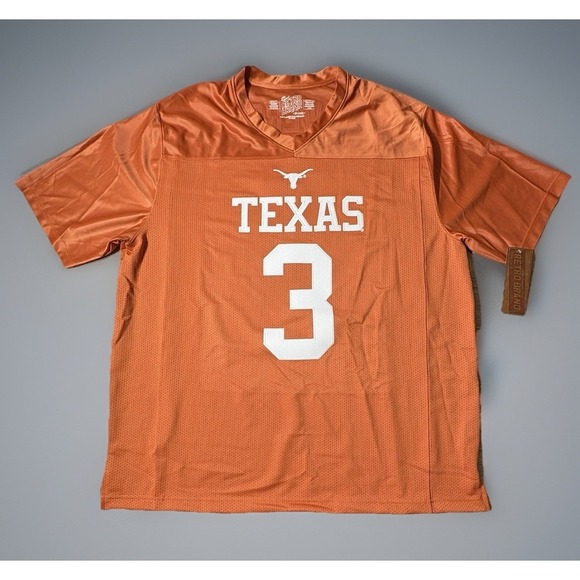 The Original Retro Brand Other - Quinn Ewers #3 Texas Longhorns Jersey Stitched Burnt Orange New with Tags Sz 2XL